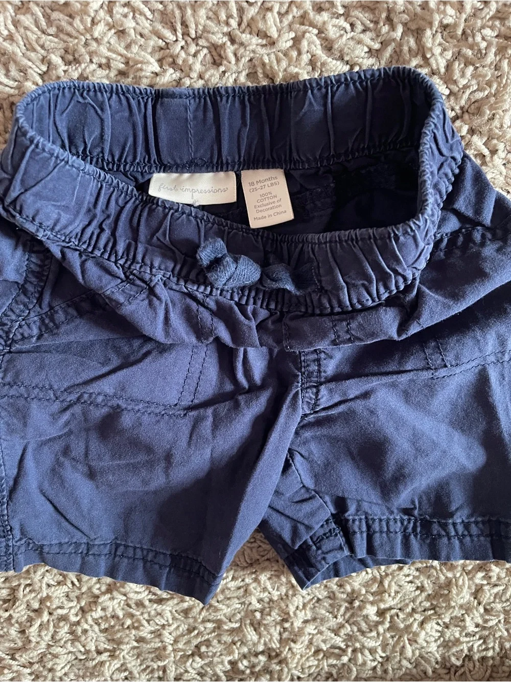 9 pairs of toddler boys shorts (18 months)